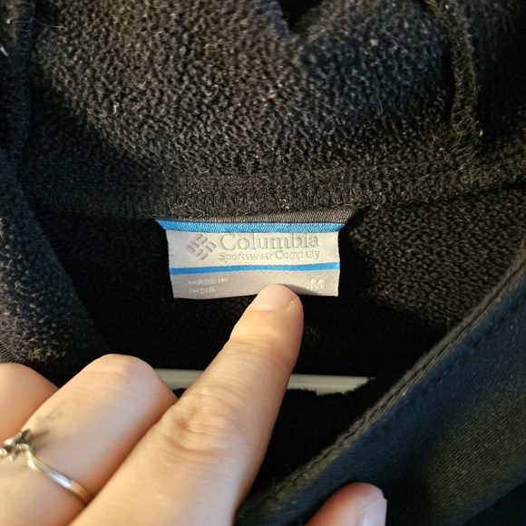 Columbia Ascender Hooded Softshell Jacket Men's Medium Black - Picture 6 of 6